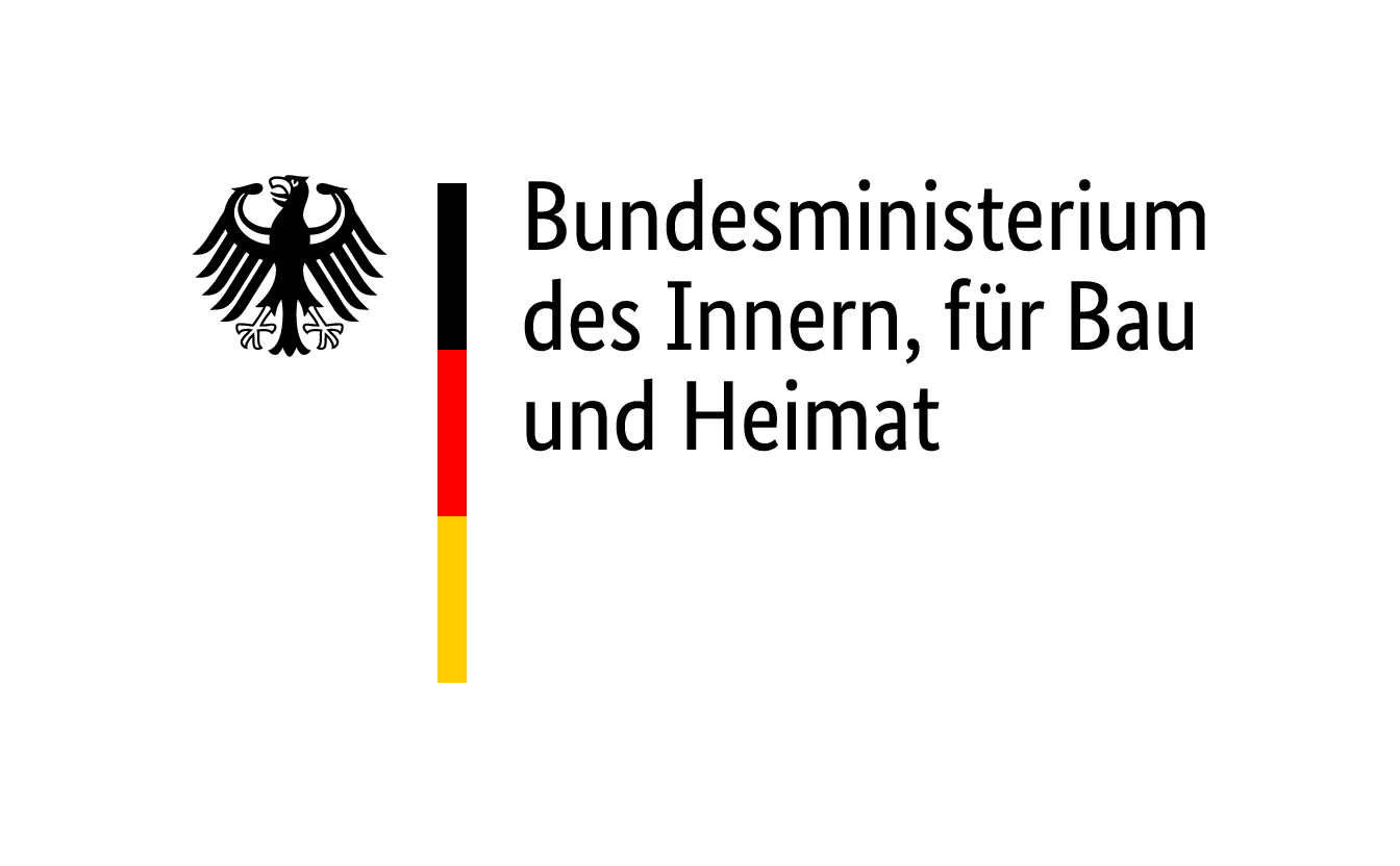 Bundesministerium des Innern, für Bau und Heimat Logo - Förderer von democy für nachhaltige Bürgerbeteiligung