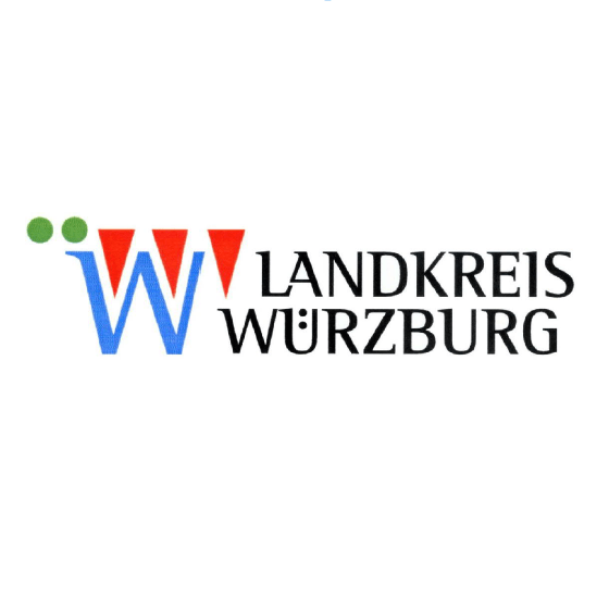 Landkreis Würzburg Logo - Partner für Bürgerbeteiligung mit democ